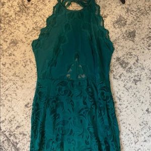 Emerald Green Dress from H&M